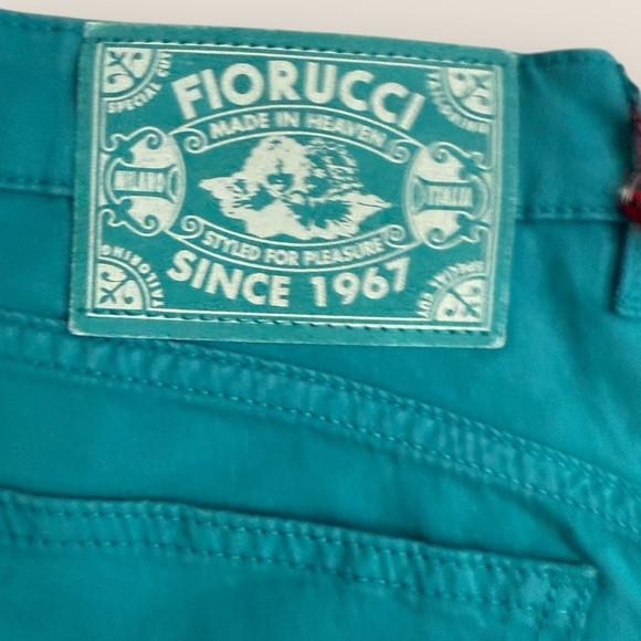 Fiorucci | Straight Leg Jeans | Teal | Size 27 | NWT - Picture 3 of 9